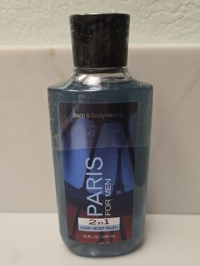 Bath & Body Works Paris for Men Hair + Body Wash New & Sealed Discontinued
